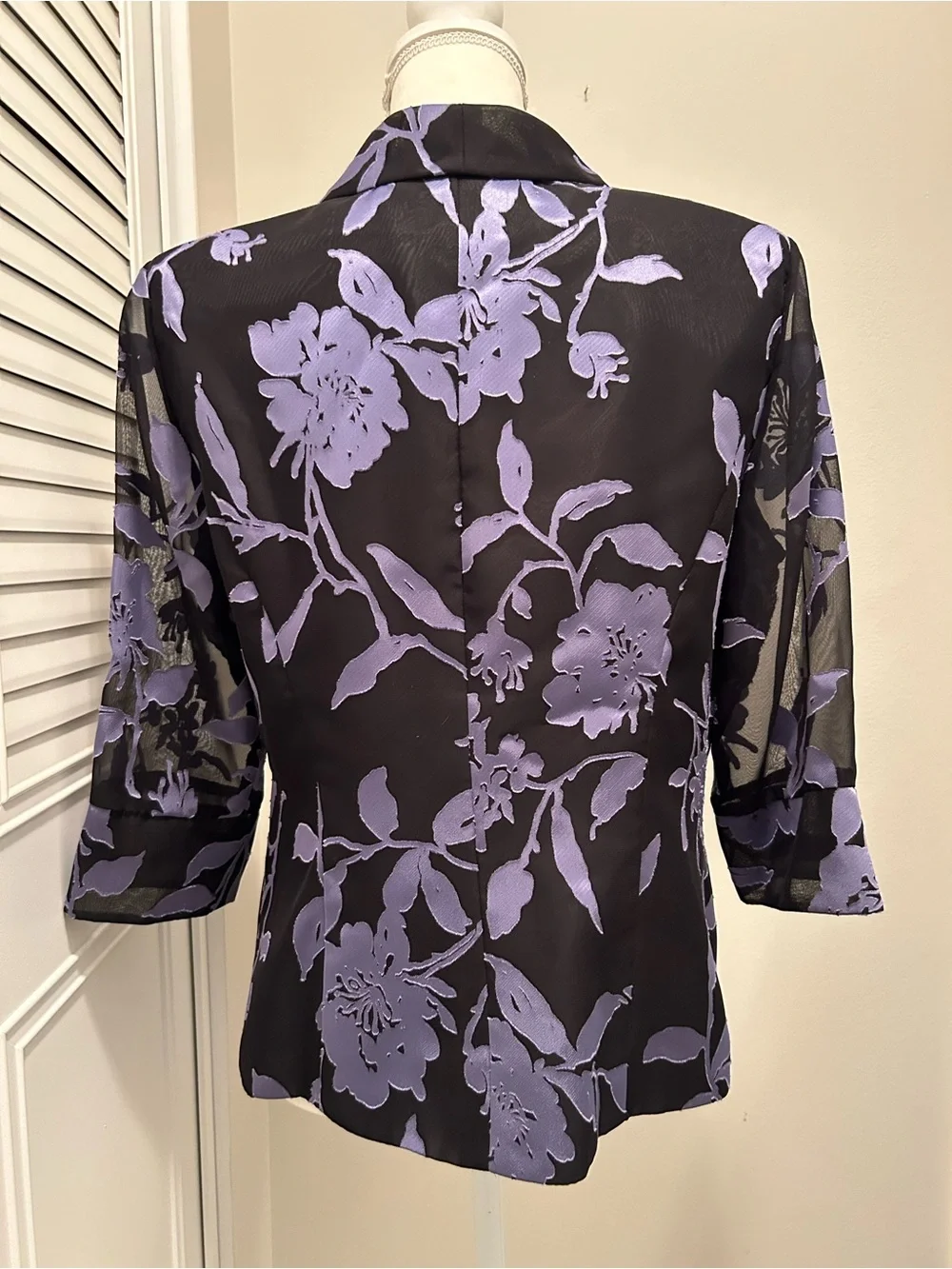 Jacket Alex Evening wear Petite Large Women’s lavender and black